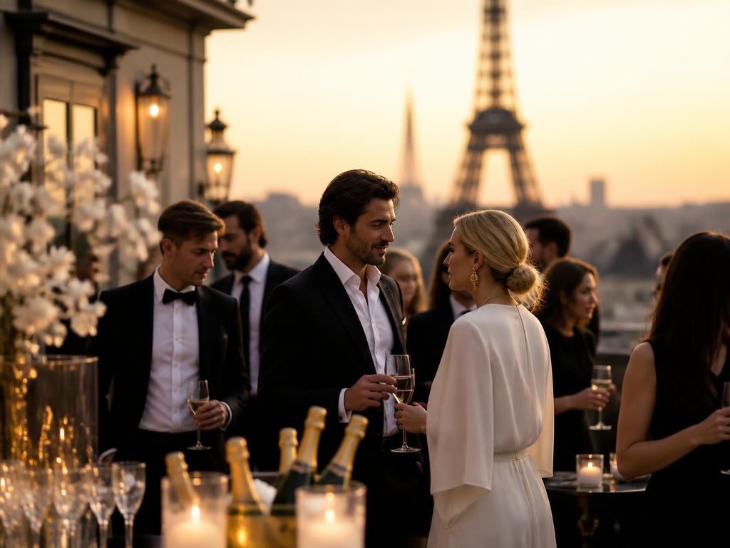 Ambiance d'une soirée premium Urban Luxe Circle